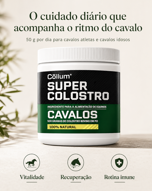 Super Colostro para Cavalos