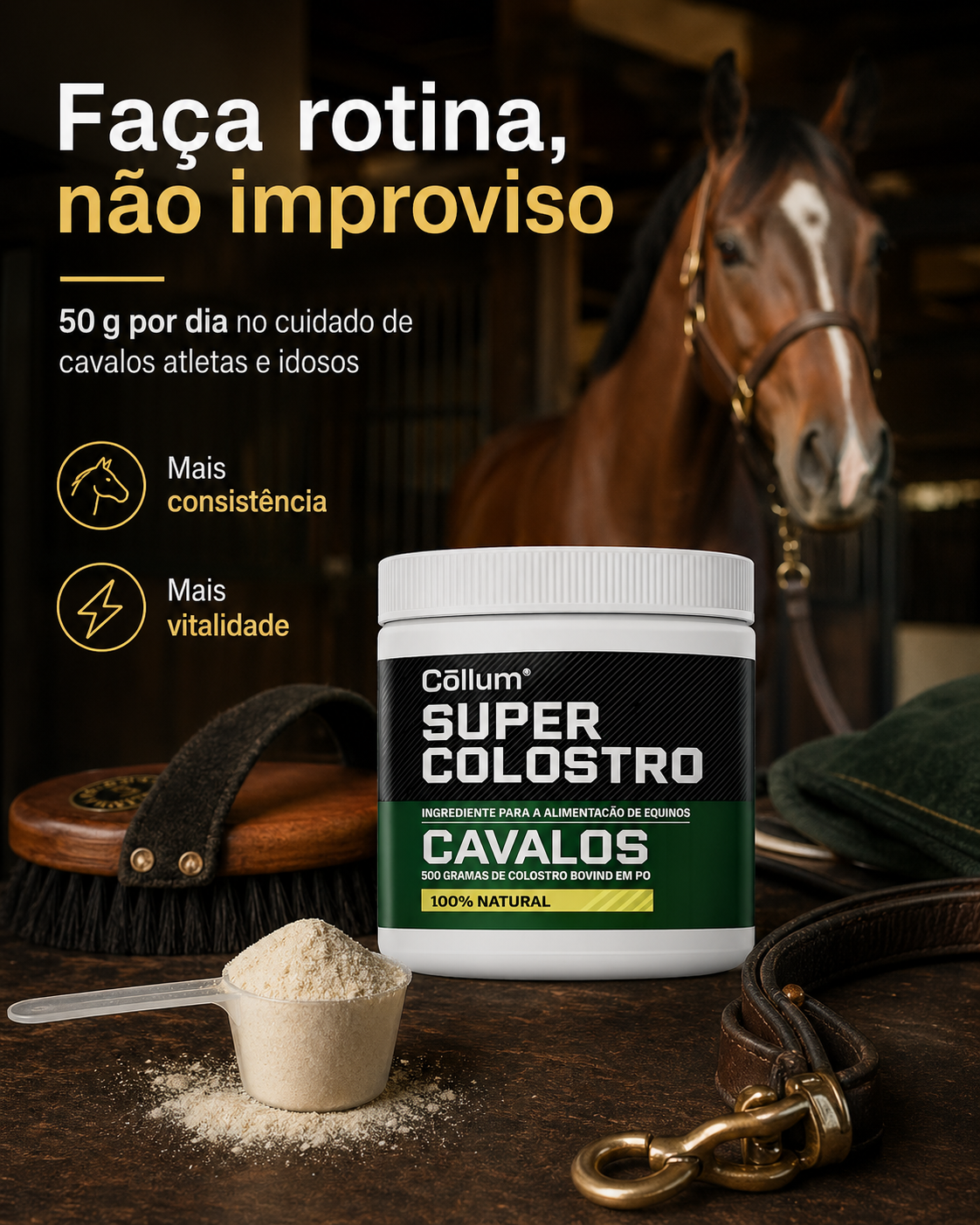 Super Colostro para Cavalos