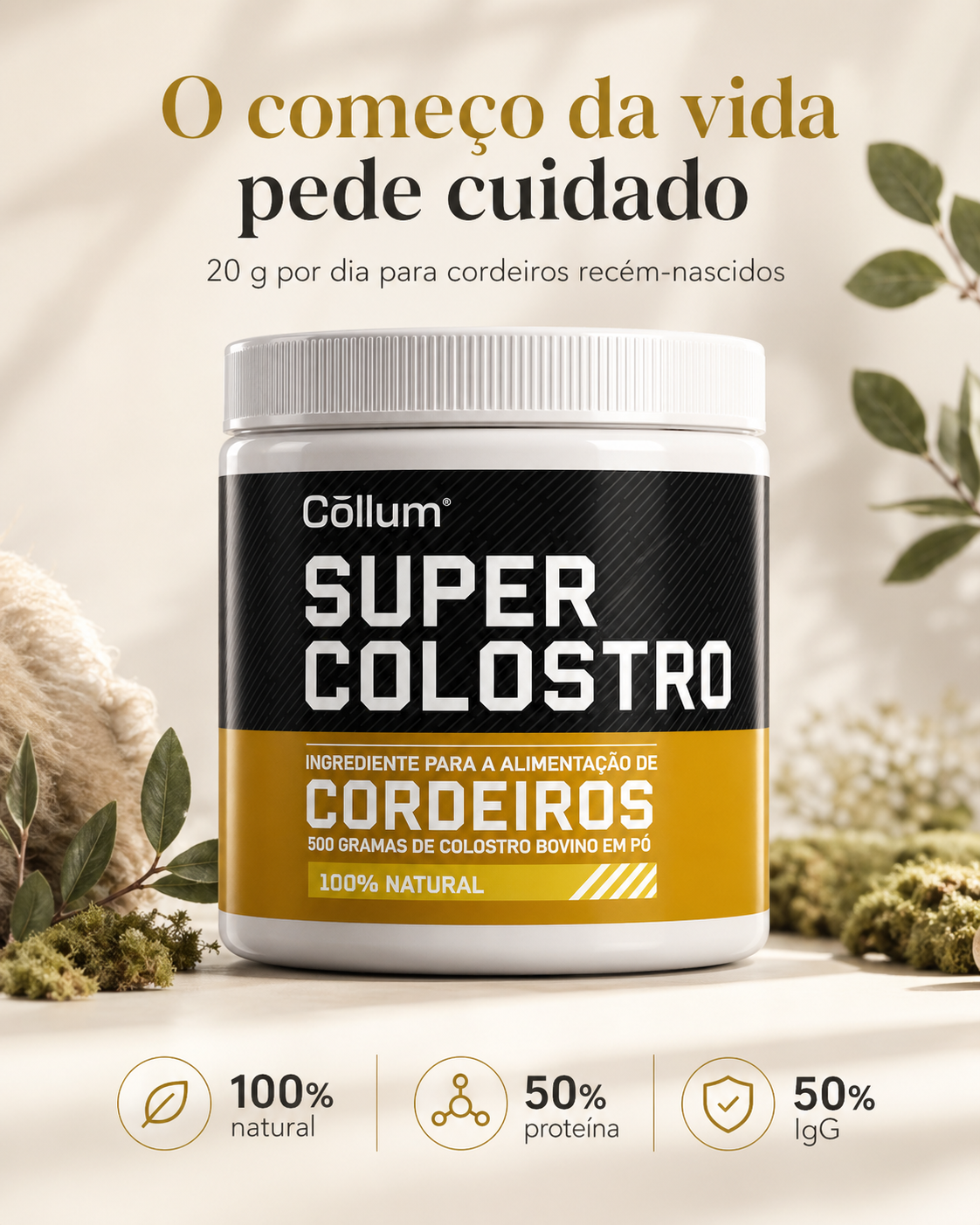 Super Colostro para Ovelhas