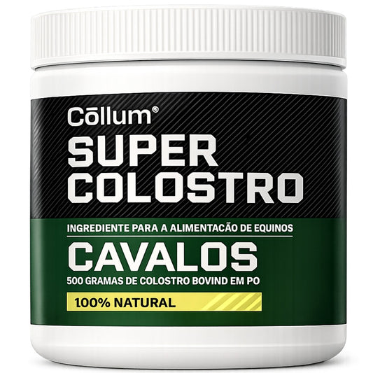 Super Colostro para Cavalos - embalagem em fundo branco